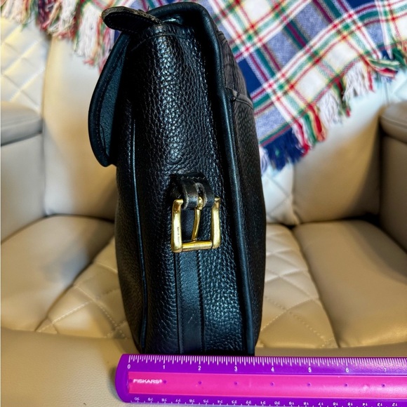 Dooney & Bourke Black Laptop Briefcase Bag with Structured Design - Picture 4 of 6